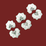 Set of 10pcs / 20PCS 7 petals 3D FLOWERS-acrylic flowers-3D nail art - nail charms - Nail design