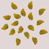 Set of 4pcs/6pcs/8pcs/10pcs/20 pieces 7 petals 3D FLOWERS-acrylic flowers-3D nail art - nail charms - Nail design