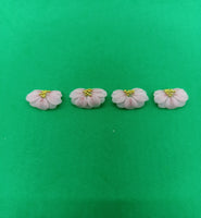 Set of 2pcs/ 4pcs/ 6pcs/ 8pcs/ 10pcs 9 petals 3D FLOWERS - acrylic flowers-3D nail art - nail charms