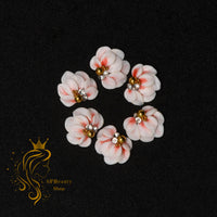 10pcs 8 petals 3D FLOWERS-acrylic flowers-3D nail art - nail charms - nail charms 3D - nail art- 3D acrylic flowers - Nail design