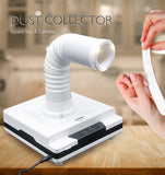 60W LKE Nail dust collector 4500rpm hoover for manicures suction dust cleaner retractable elbow nail dust collector