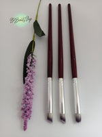 Ombre brush for nail design and nail art wooden handle one size only
