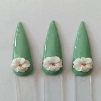 3D FLOWERS-3D acrylic flowers - 3D nail art - nail charms - nail charms 3D - nail art - 3d acrylic flowers