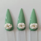 3D FLOWERS-3D acrylic flowers - 3D nail art - nail charms - nail charms 3D - nail art - 3d acrylic flowers