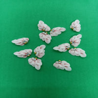 Set of 4pcs/6pcs/8pcs/10pcs/20 pieces 7 petals 3D FLOWERS-acrylic flowers-3D nail art - nail charms - Nail design