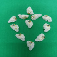 Set of 4pcs/6pcs/8pcs/10pcs/20 pieces 7 petals 3D FLOWERS-acrylic flowers-3D nail art - nail charms - Nail design