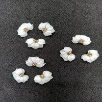 Set of 10pcs / 20PCS 7 petals 3D FLOWERS-acrylic flowers-3D nail art - nail charms - Nail design