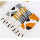 Women's Cute Kitty Cat Paws Prints funny socks On Toes