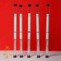 3D Acrylic flower brush nail design brush white handle one size brush