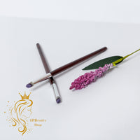 Ombre brush for nail design and nail art wooden handle one size only