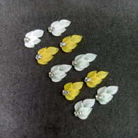 Set of 4pcs/ 6pcs/ 8pcs/ 10pcs 3D Acrylic Flowers -acrylic flowers-3D nail art - nail charms - nail charms 3D - nail art- Nail design