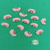 10pcs 8 petals 3D FLOWERS-acrylic flowers-3D nail art - nail charms - nail charms 3D - nail art- 3D acrylic flowers - Nail design