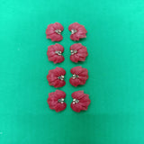 Set of 4pcs/6pcs/8pcs/10pcs/20pcs 3D Acrylic Flowers - Acrylic Flowers -3D nail art - nail charms - nail charms 3D - Nail design