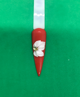 7 petals 3D FLOWERS-acrylic flowers-3D nail art - nail charms - Nail design