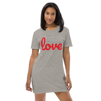 Organic cotton t-shirt dress