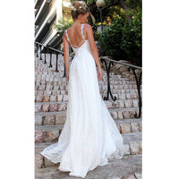 Womens White Summer Bride Backless Solid Sling Sexy Formal Sleeveless Lace Bodycon Slim Long Maxi Dress Wedding Party Dress