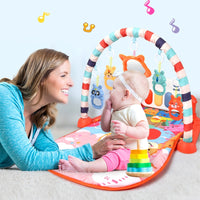 Baby Play Mat Educational Puzzle Carpet With Piano Keyboard  Lullaby Music Kids Gym Crawling Activity  Rug Toys for 0-12 Months