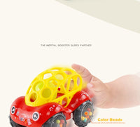 Baby Car Doll Toy Crib Mobile Bell Rings Grip Gutta Percha Hand Catching Ball s for Newborns 0-12 Months