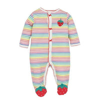 Spring Autumn Baby Romper 100% Cotton Newborn Baby Clothes Long Sleeve Baby Girl Clothing Cartoon Jumpsuit Infant Clothes