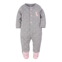 Spring Autumn Baby Romper 100% Cotton Newborn Baby Clothes Long Sleeve Baby Girl Clothing Cartoon Jumpsuit Infant Clothes