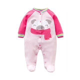 Spring Autumn Baby Romper 100% Cotton Newborn Baby Clothes Long Sleeve Baby Girl Clothing Cartoon Jumpsuit Infant Clothes