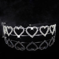 Carddoor Princess Tiaras and Crowns Headband Kid Girls Lover Bridal Prom Crown Wedding Tiara Party Accessiories Hair Jewelry