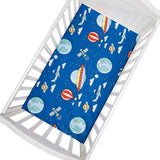 Newborn Baby Crib Fitted Sheet Baby Bed Mattress Cover Soft Breathable Cartoon Print Newborn Bedding For Cot Size 130*70cm