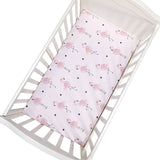 Newborn Baby Crib Fitted Sheet Baby Bed Mattress Cover Soft Breathable Cartoon Print Newborn Bedding For Cot Size 130*70cm