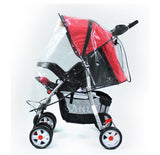 Brand New Baby Stroller Raincover Universal Pushchair Pram Buggy Rain Cover Transparent Rain Cover