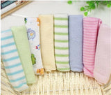 New 2020 8pcs/Pack Soft Baby Bath Towel Cotton Infant Newborn Washcloth Feeding Wipe Kid Face Cloth Children Handkerchief