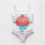 Toddler Infant Baby Girls Swimwear Watermelon Swimsuit Swimming Beach Bathing Bikini Cute Summer One-piece Swimming Baby Overall