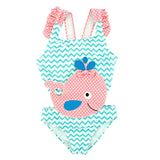Toddler Infant Baby Girls Swimwear Watermelon Swimsuit Swimming Beach Bathing Bikini Cute Summer One-piece Swimming Baby Overall