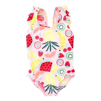 Toddler Infant Baby Girls Swimwear Watermelon Swimsuit Swimming Beach Bathing Bikini Cute Summer One-piece Swimming Baby Overall