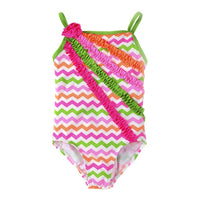 Toddler Infant Baby Girls Swimwear Watermelon Swimsuit Swimming Beach Bathing Bikini Cute Summer One-piece Swimming Baby Overall