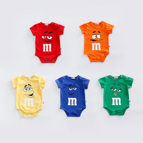 Newborn Baby summer rompers 100% Cotton Infant Body Short Sleeve baby Jumpsuit Cartoon ropa bebe Baby Boy Girl clothes