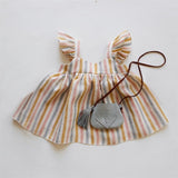 Baby Clothes Girl Dress For 0-24M Baby Summer & Spring Organic Cotton Newborn Gir Clothes New Born Sleeveless Kids Girl Clothing