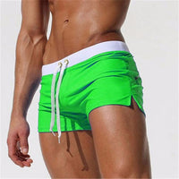 Summer Swimwear Men Breathable Men's Swimsuits Trunks Boxer Briefs Sunga SwimSuits Maillot De Bain Beach Shorts