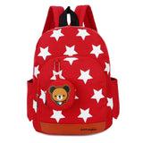 NEW Stars Printing Nylon Children Backpacks Kids Kindergarten School Bags Baby Boys Girls Nursery Toddler Cute Rucksack