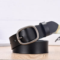 Women's Belt Fashion Women Female Belt Genuine  Leather Belts For Women Female Belt Pin Buckles Fancy Vintage for Jeans