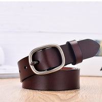 Women's Belt Fashion Women Female Belt Genuine  Leather Belts For Women Female Belt Pin Buckles Fancy Vintage for Jeans