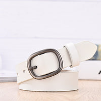 Women's Belt Fashion Women Female Belt Genuine  Leather Belts For Women Female Belt Pin Buckles Fancy Vintage for Jeans