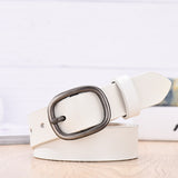 Women's Belt Fashion Women Female Belt Genuine  Leather Belts For Women Female Belt Pin Buckles Fancy Vintage for Jeans