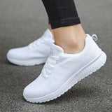 Sports Shoes Women Breathable Sneakers Women White Shoes For Basket Femme Ultralight Woman Vulcanize Shoes Couple Casual Sneaker