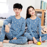 Teens Pajamas Long Sleeve Cotton Pyjamas Kids Clothes Sets Cartoon Big Boy Sleepwear Cute Pajamas For Girls 10 12 14 16 18 Years