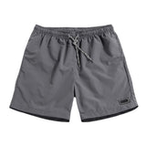 Men Casual Breathable Quick Dry Pants Pockets Beach Solid Color Sport Shorts Men's Short Summer Male Pant with Pocket Breathable