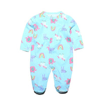 Spring Autumn Baby Romper 100% Cotton Newborn Baby Clothes Long Sleeve Baby Girl Clothing Cartoon Jumpsuit Infant Clothes