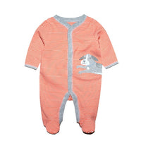 Spring Autumn Baby Romper 100% Cotton Newborn Baby Clothes Long Sleeve Baby Girl Clothing Cartoon Jumpsuit Infant Clothes