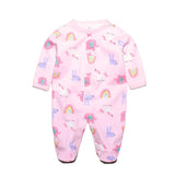 Spring Autumn Baby Romper 100% Cotton Newborn Baby Clothes Long Sleeve Baby Girl Clothing Cartoon Jumpsuit Infant Clothes