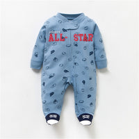 Spring Autumn Baby Romper 100% Cotton Newborn Baby Clothes Long Sleeve Baby Girl Clothing Cartoon Jumpsuit Infant Clothes