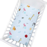 Newborn Baby Crib Fitted Sheet Baby Bed Mattress Cover Soft Breathable Cartoon Print Newborn Bedding For Cot Size 130*70cm